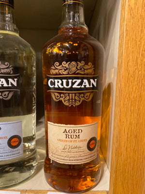 Cruzan Dark Rum, 1 L