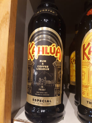 Kahlua Especial Coffee Liquor, 750 ml