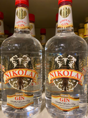 Nikolai Extra Dry Gin, 1.75 L