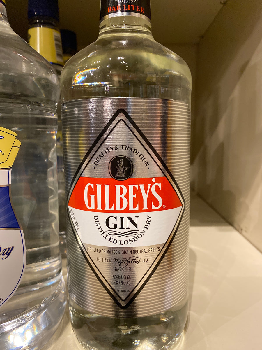 Gilbeys English Dry Gin, 1 liter