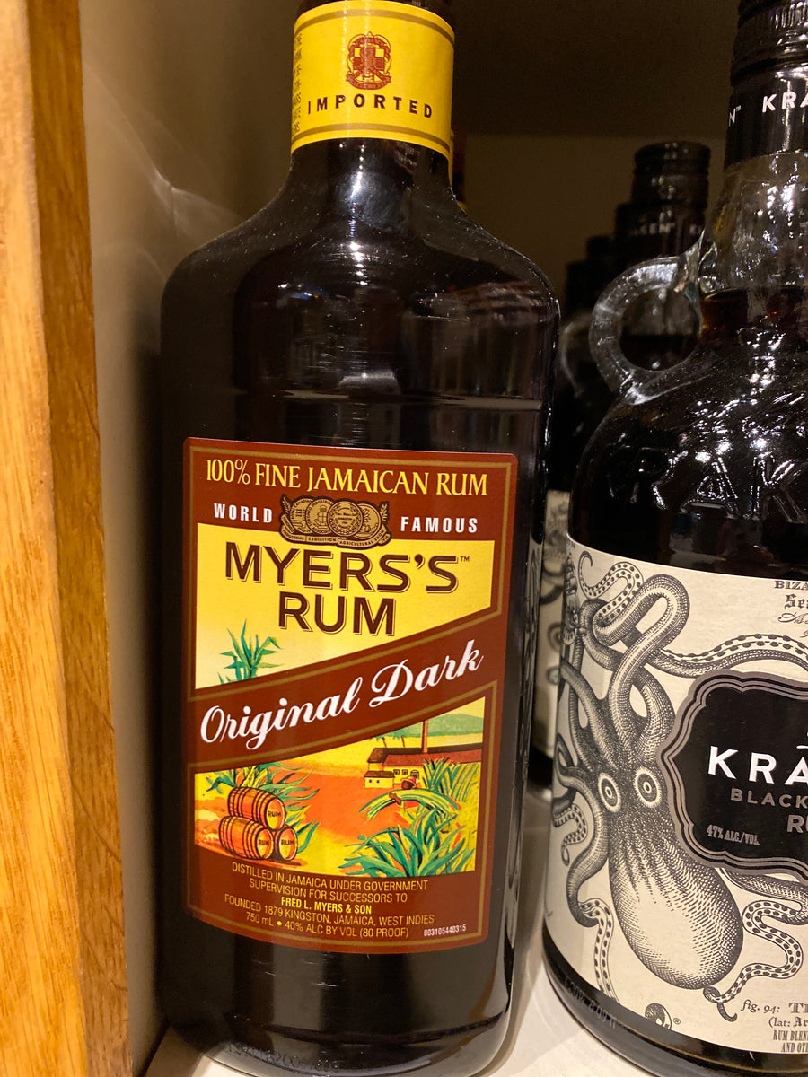 Myers Dark Rum, 750 ml