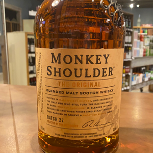 Monkey Shoulder, Blended Malt Scotch Whisky, 1.75 L
