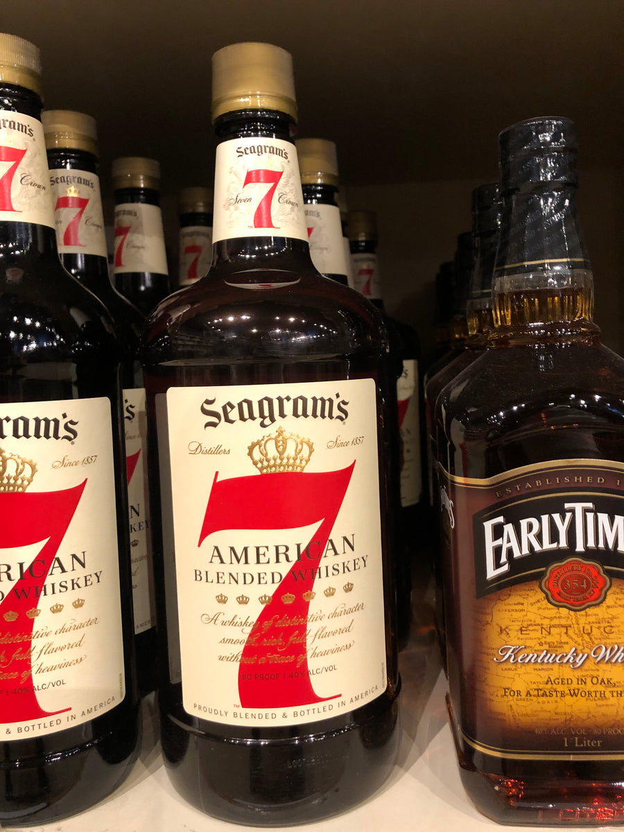 Seagram's 7 American Blended Whiskey, 1.75 L