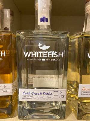 Whitefish Rock Creek Vodka, 750 ml