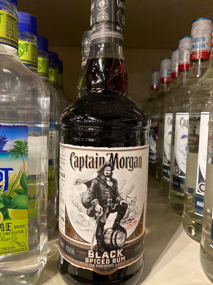 Captain Morgan Black Rum, 750 ml