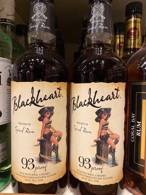 Blackheart Spiced Rum, 750 ml