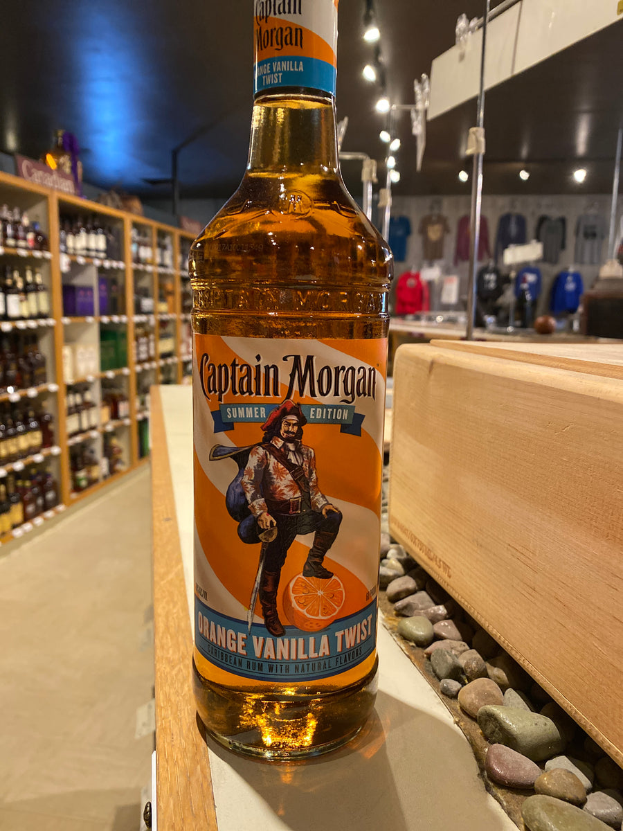 Captain Morgan Orange Vanilla Rum, 750 ml