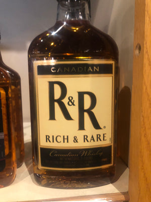 R & R, Canadian Whisky, 375 ml
