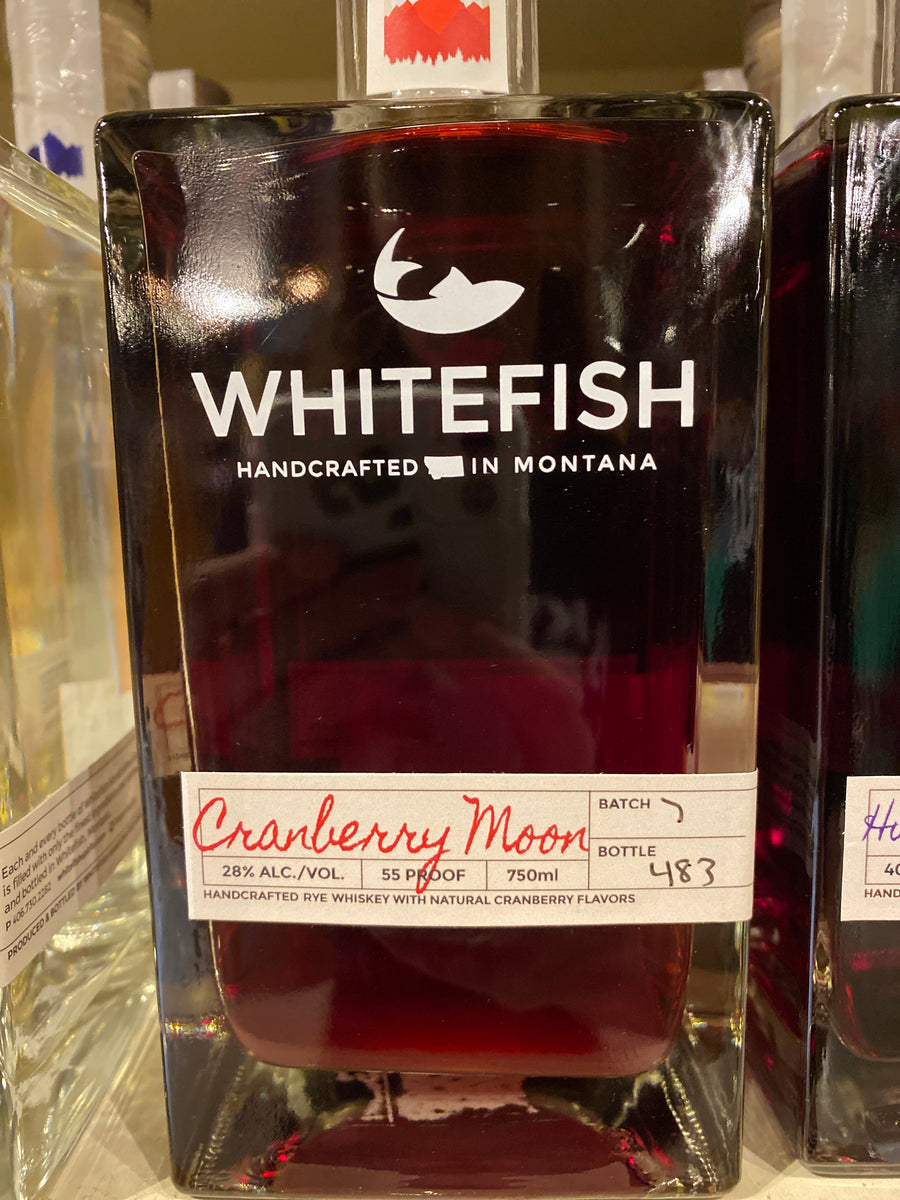 Whitefish Cranberry Moon Moonshine, 750 ml