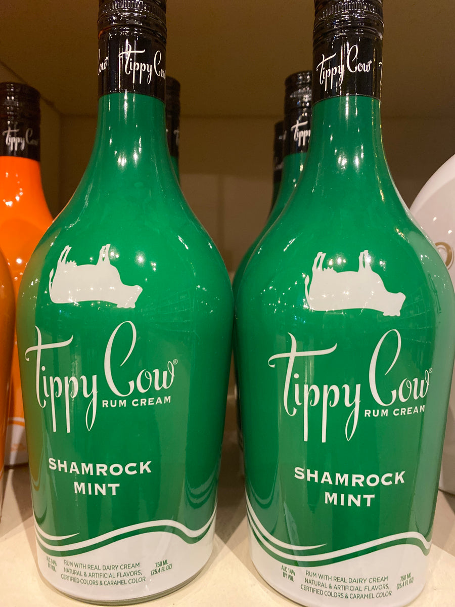 Tippy Cow Shamrock Mint Cream, 750 ml