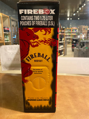 Fireball, Firebox, Whiskey, 3.5 L