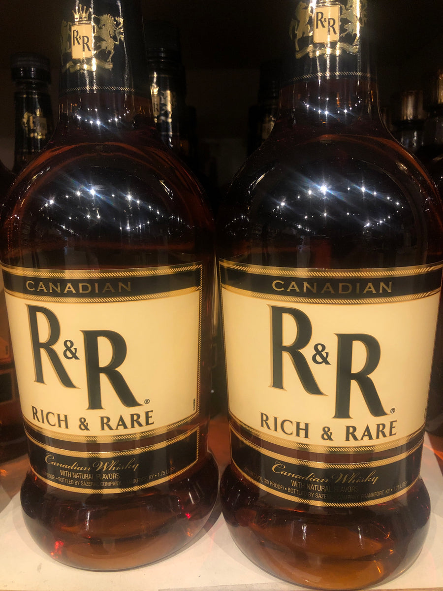 R & R, Canadian Whisky, 1.75 L