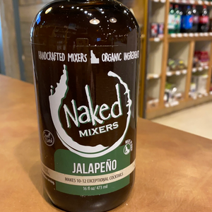 Naked, Jalapeño, Concentrated, Mixers, 16oz
