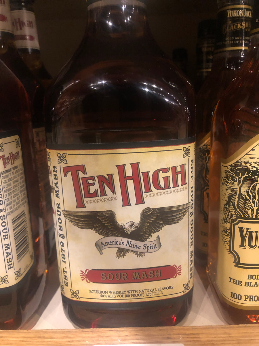 Ten High Bourbon, 1.75 L
