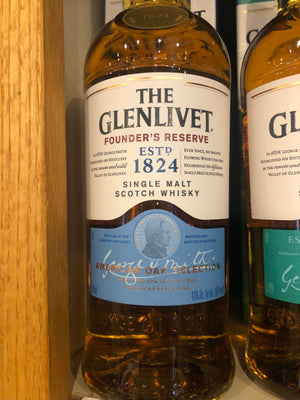 Glenlivet Founders Reserve Scotch, 750 ml