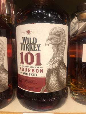 Wild Turkey 101pf  Bourbon, 1.75 L