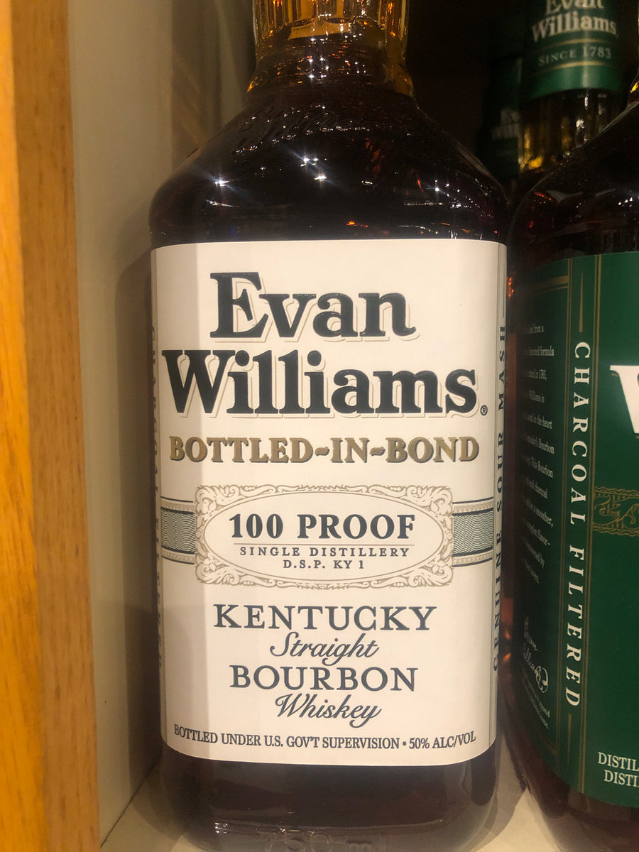 Evan Williams 100 Pf Bourbon, 750 ml