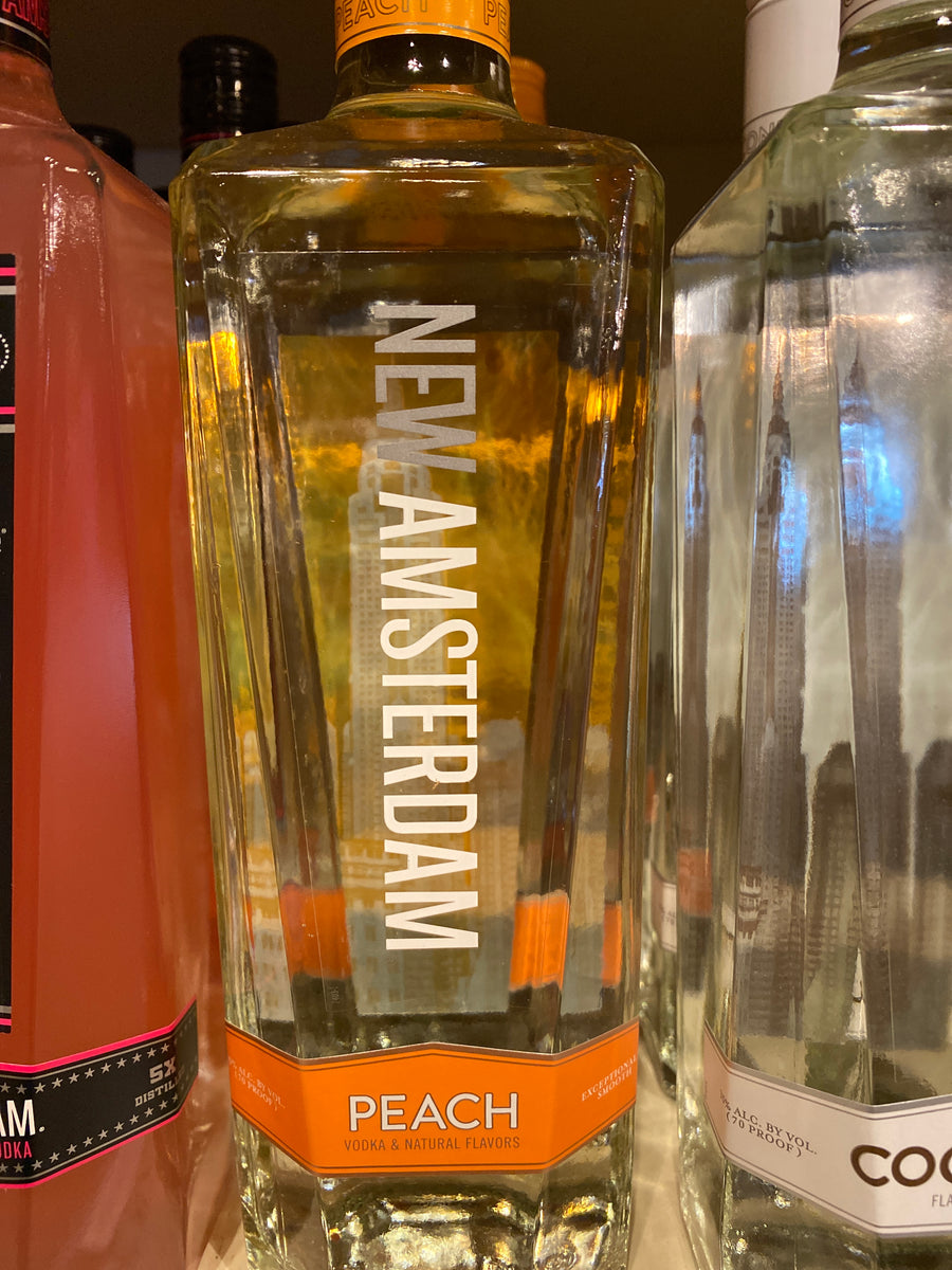 New Amsterdam Peach Vodka, 750 ml