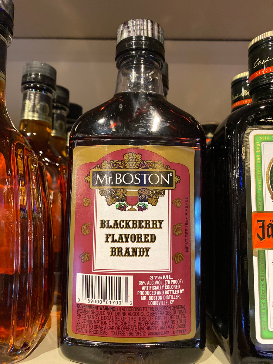Mr. Boston Blackberry Brandy, 375 ml