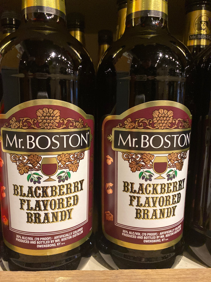 Mr. Boston Blackberry Brandy, 1 L