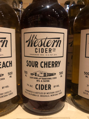 Western Cider Sour cherry, 500ml