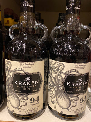 Kraken Black Spiced Rum, 750 ml