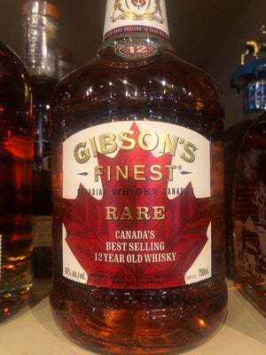Gibsons Finest 12 Yr, Canadian Whisky, 750 ml
