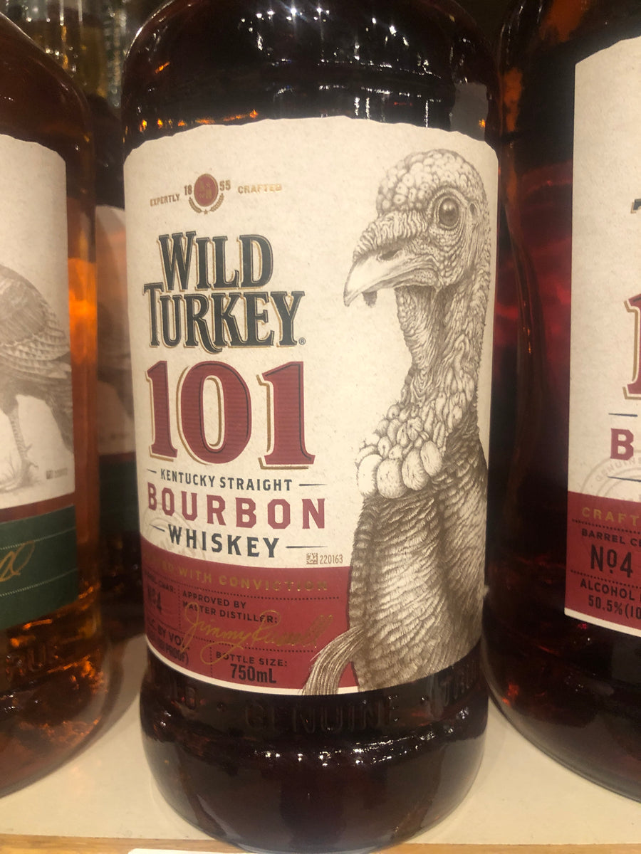 Wild Turkey 101pf Bourbon, 750 ml