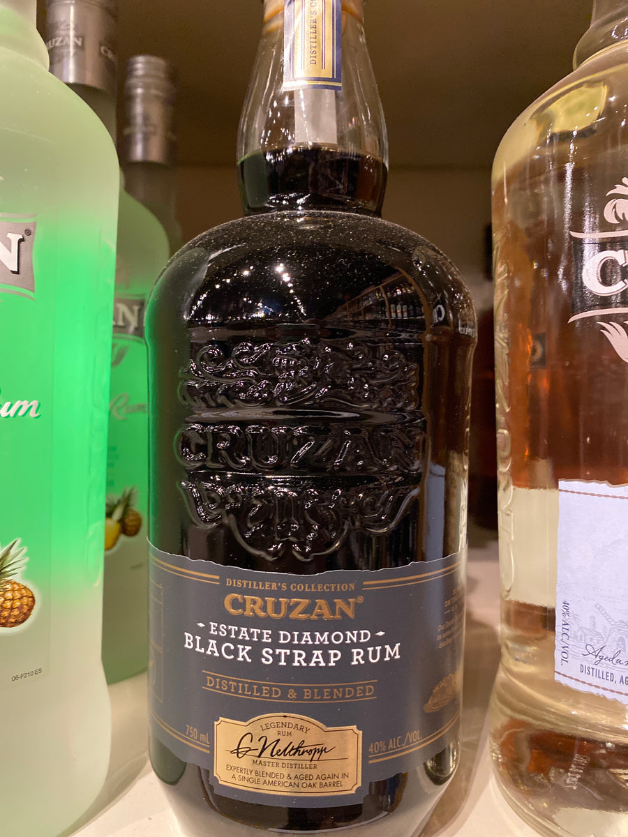 Cruzan Black Strap Rum, 750 ml