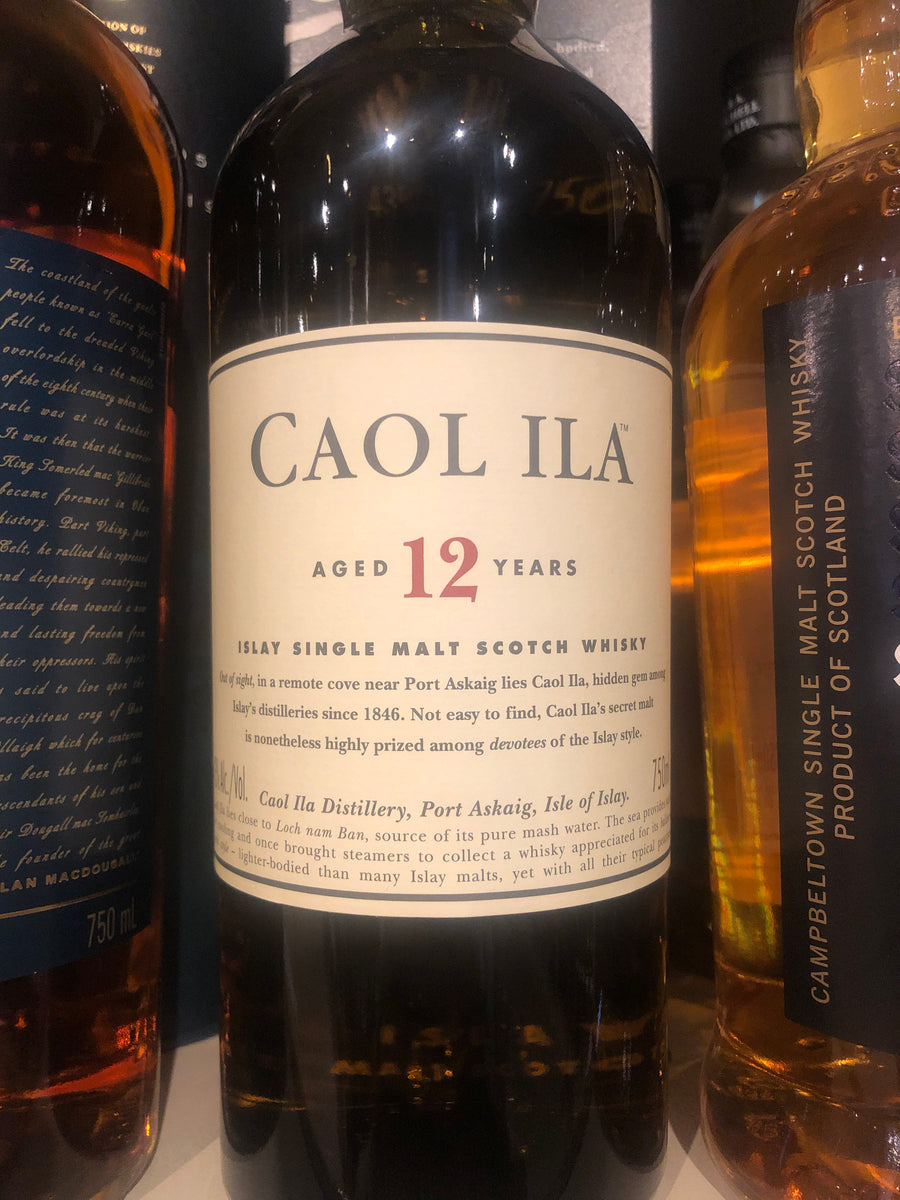 Caol Ila 12yr Scotch, 750 ml