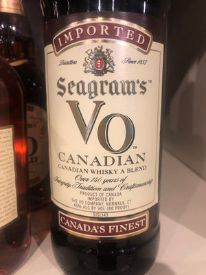 Seagram's VO, Canadian Whisky, 1 L