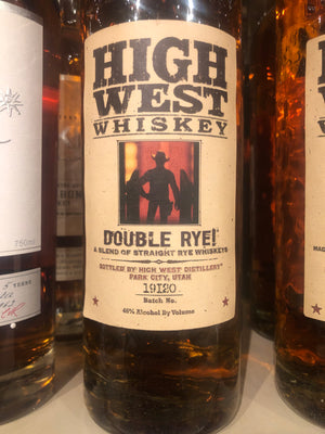 High West Double Rye Whiskey, 750 ml