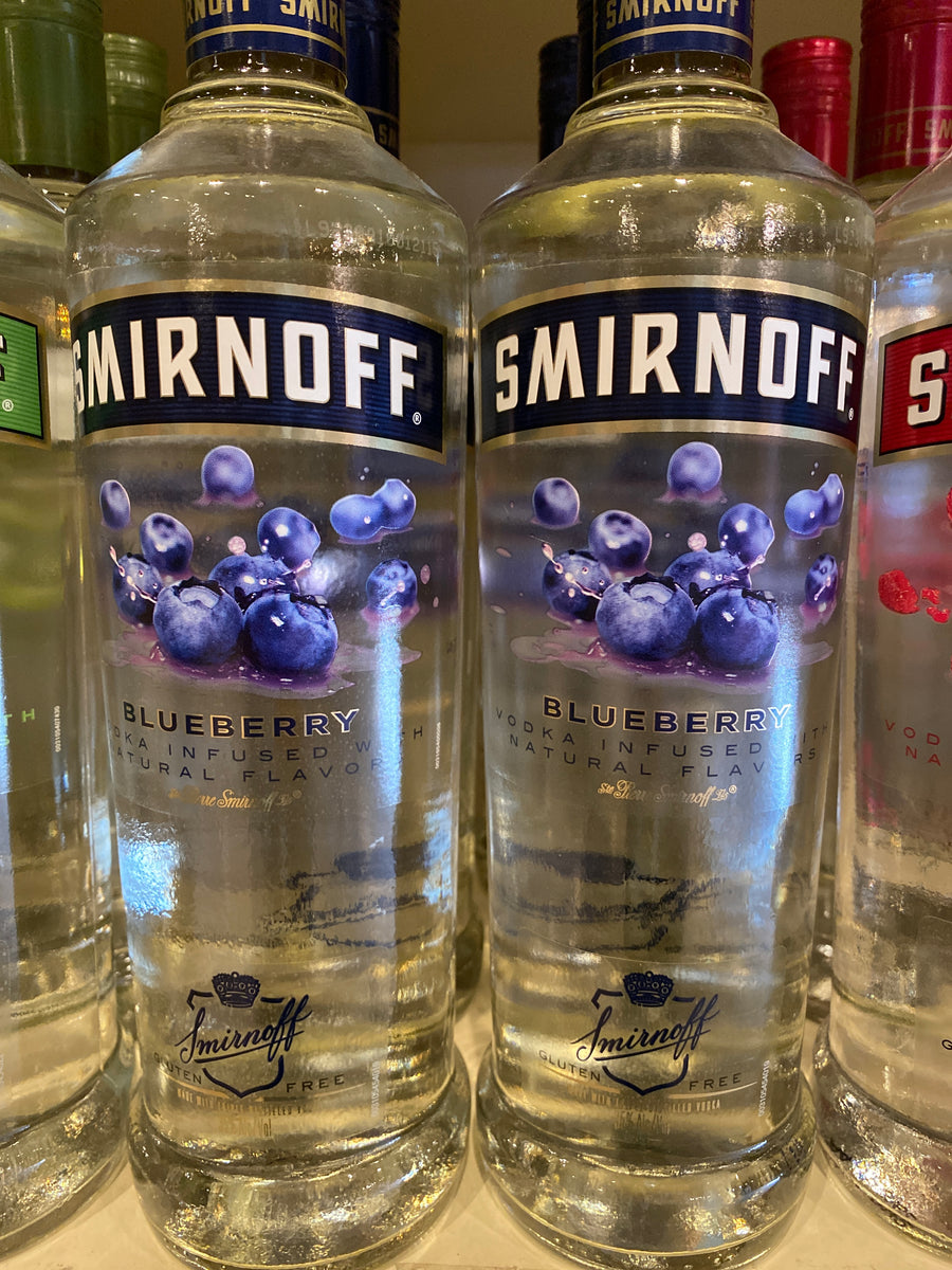 Smirnoff Vodka Blueberry, 750 ml