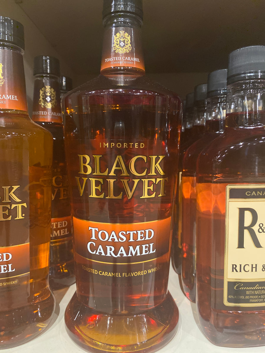 Black Velvet, Toasted Caramel, Canadian Whisky, 1.75 L