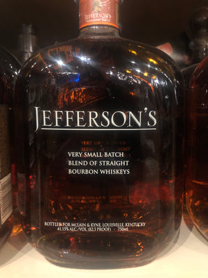 Jeffersons Small Batch Bourbon, 750 ml