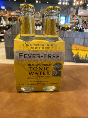 Fever Tree, Tonic Water, 6.8oz, 4 pack