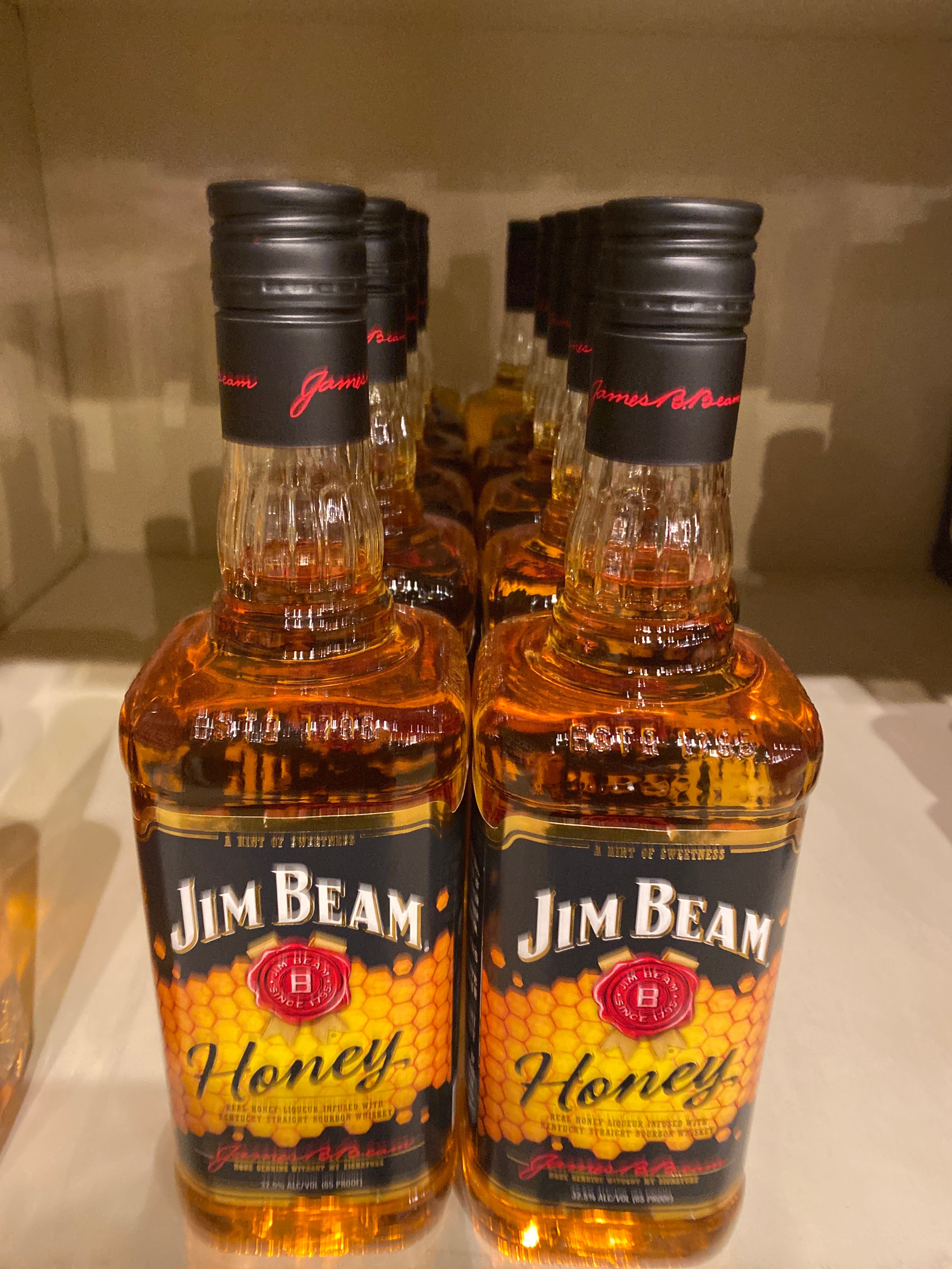 Jim Beam Infused with Honey 750 ml - Applejack