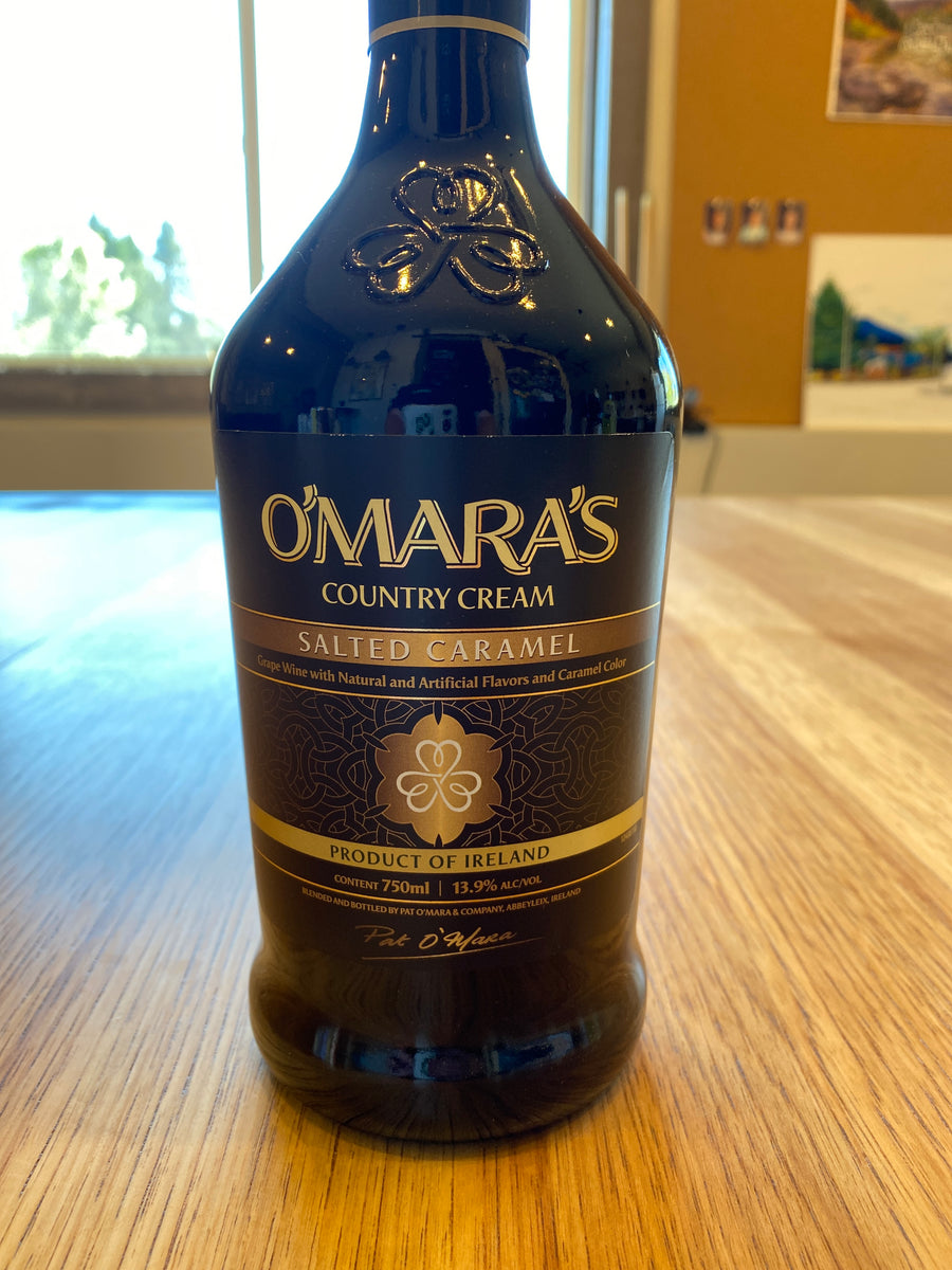 O’Mara’s, Salted Caramel, Irish Cream, 750mL