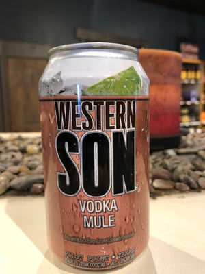 Western Son, Vodka Mule, RTD, 12oz can