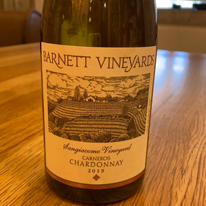 Barnett Vineyards, Chardonnay, Carneros, Sangiacoma Vineyard, 2019, 750ml