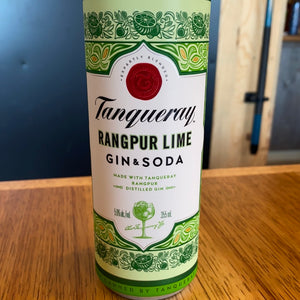 Tanqueray, Rangpur Lime, Gin and Soda, RTD, 355ml