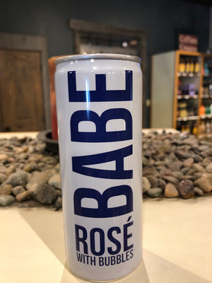BABE, Sparkling Rose Wine, RTD, 8.4 oz can