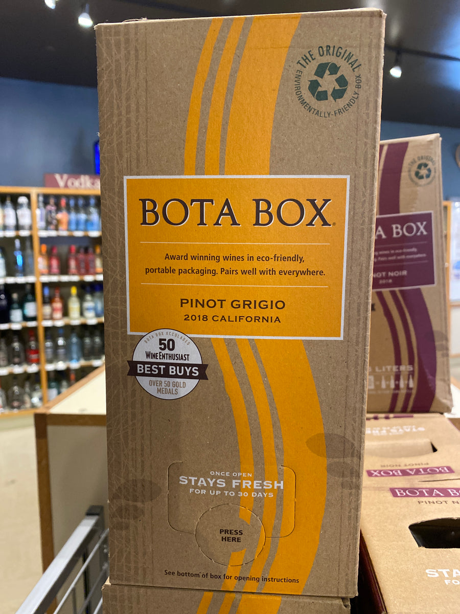 Bota Box, Pinot Grigio, 3 liter box