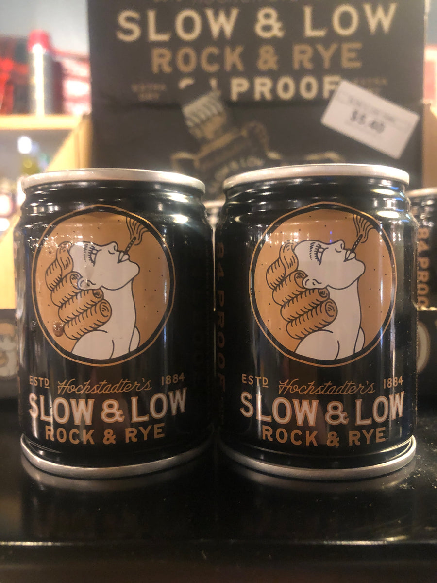 Hochstadter's, Slow & Low, Rock & Rye Cocktail in a Can, RTD, 100 ml