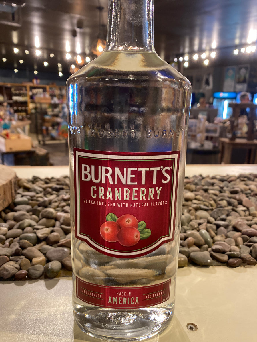 Burnetts Cranberry Vodka, 750 ml