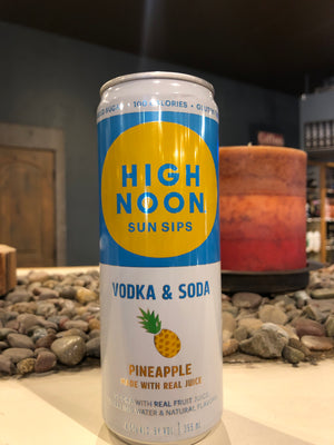 High Noon, Vodka & Soda, Pineapple, RTD, 355 ml Can