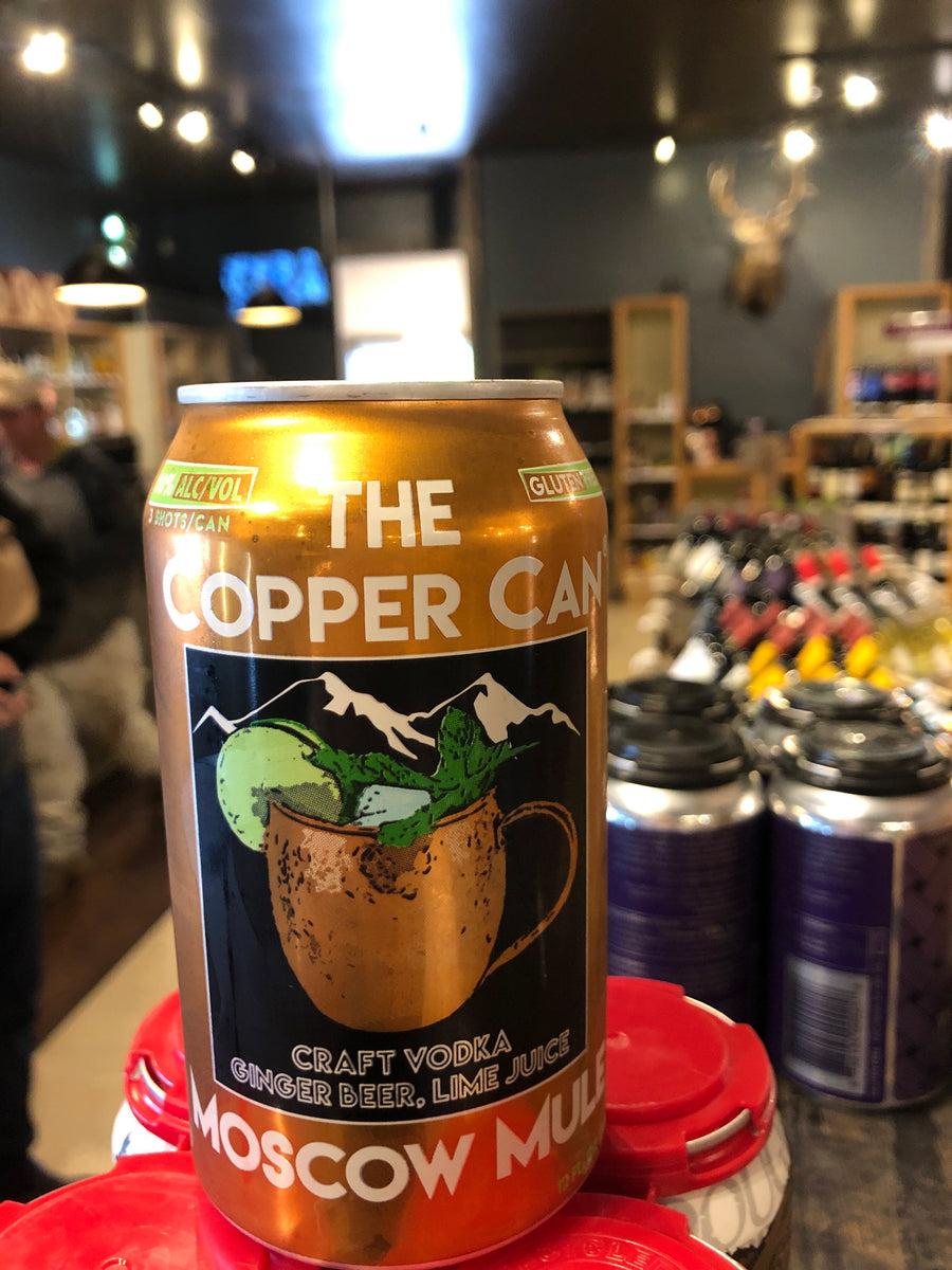 The Copper Can, Moscow Mule, RTD, 12 oz Can