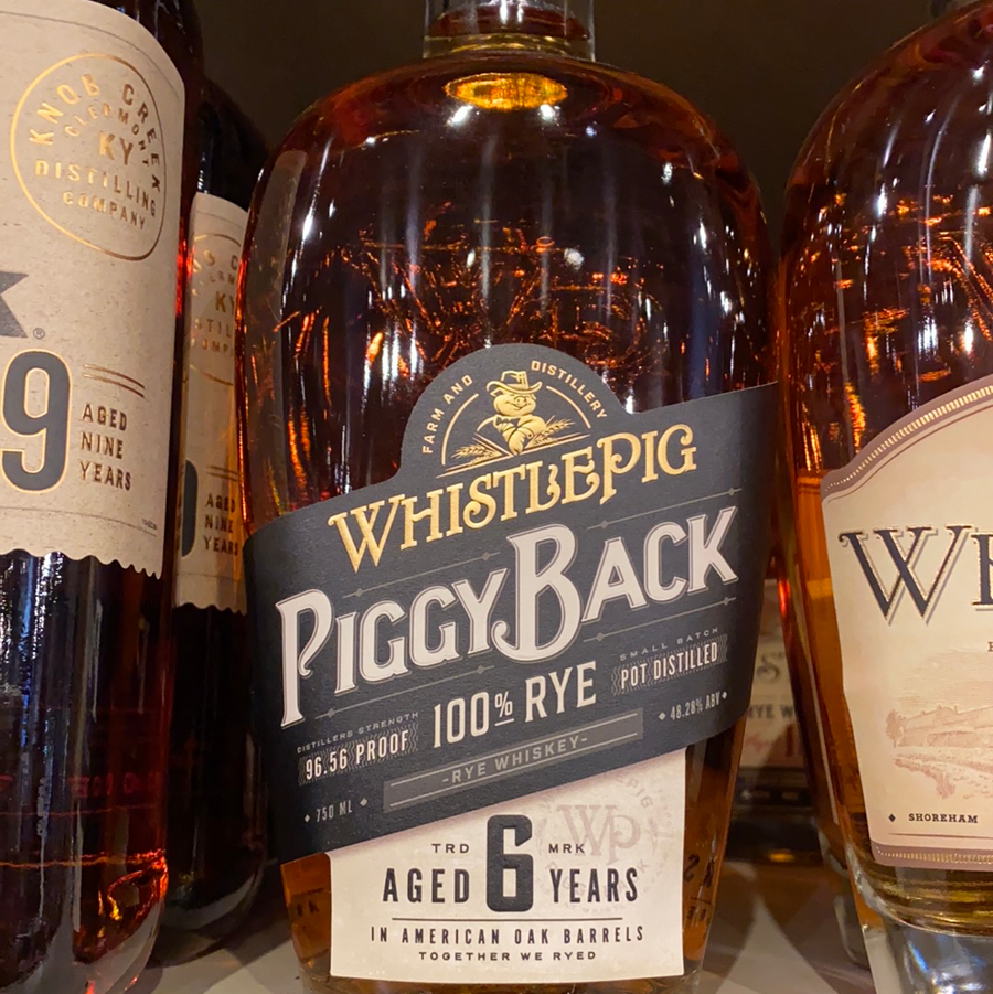 Whistlepig, Piggyback, Rye, Whiskey, 750mL