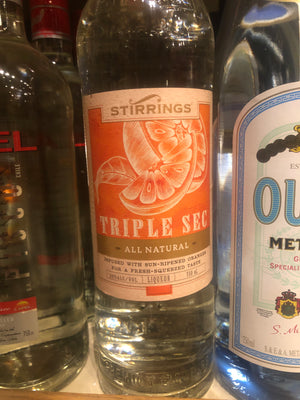Stirrings Triple Sec, Liqueur, 750 ml