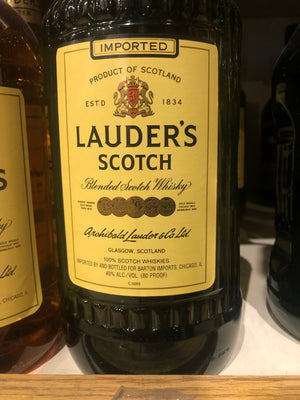 Lauders Scotch, 1.75 L